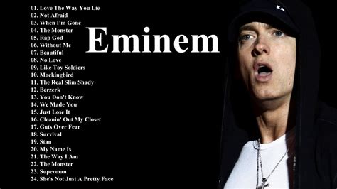 eminem ft new song|songs with eminem list.